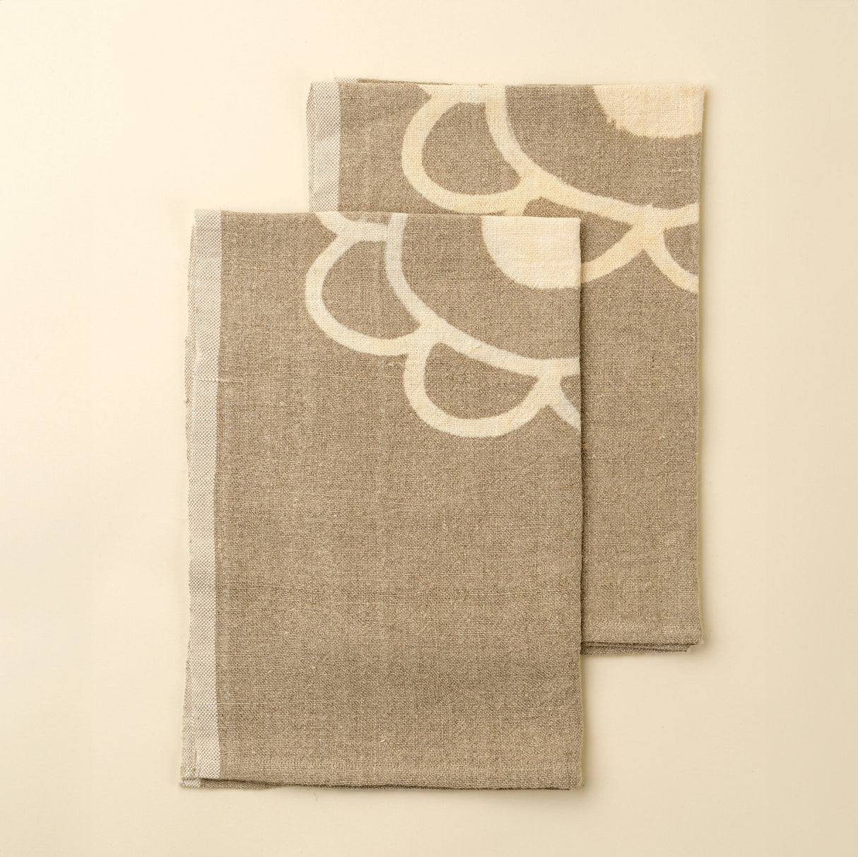 Poppy Selvage Linen Tea Towel, Set of 2 from Mercana - Luna Furniture