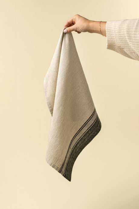 Thea Stripe Tea Towels S/2, Set of 2 from Mercana - Luna Furniture