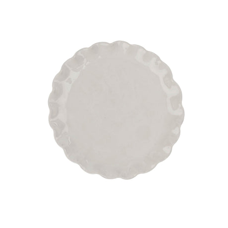 Calypso Scalloped Dessert Plate, Set of 4 from Mercana - Luna Furniture