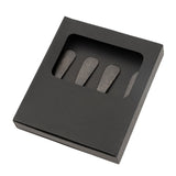 Maple Wood Spreaders S/4, Tumbled Black, Set of 4 from Mercana - Luna Furniture