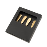 Maple Wood Spreaders S/4, Tumbled Gold, Set of 4 from Mercana - Luna Furniture