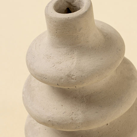 Ripple Paper Mache Bud Vase, Set of 4 from Mercana - Luna Furniture