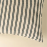 Narrow Stripe 20x20 Pillow Slate Grey Cover, Set of 2 from Mercana - Luna Furniture