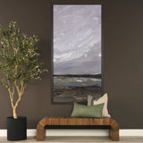Grey Day II by Mercana Studio a Hand Embellished Textured Framed Canvas from Mercana - Luna Furniture