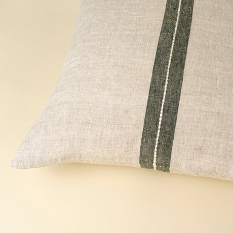 Emmett 20x20 Linen Pillow Natural Cover w/Filler, Set of 2 from Mercana - Luna Furniture