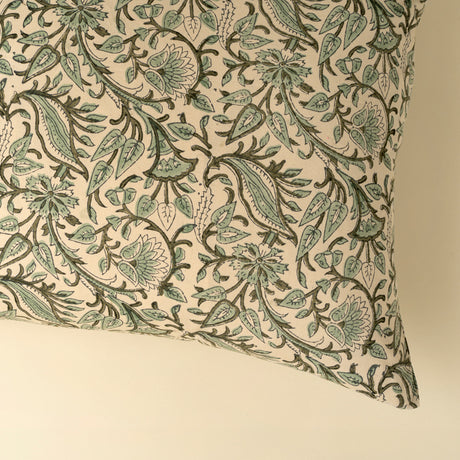 Rupi 20x20 Block Print Pillow Cover w/Filler, Set of 2 from Mercana - Luna Furniture