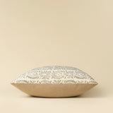 Lugana 20x20 Block Print Pillow Cover w/Filler, Set of 2 from Mercana - Luna Furniture