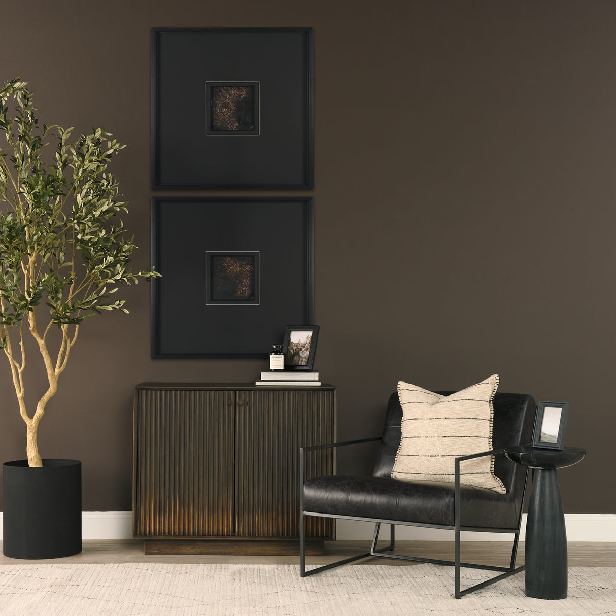Gilded I by Mercana Studio Handmade Original Framed Artwork Matted under Glass from Mercana - Luna Furniture