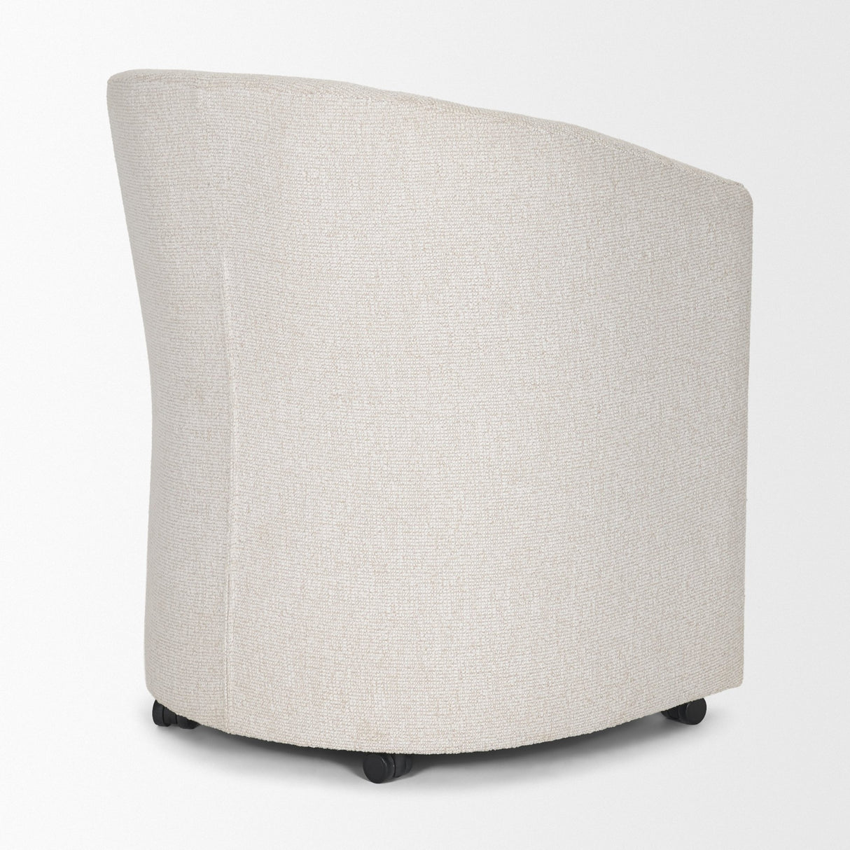 Sondra Cream Performance Fabric Upholstered Club Dining Chair from Mercana - Luna Furniture