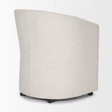Sondra Cream Performance Fabric Upholstered Club Dining Chair from Mercana - Luna Furniture