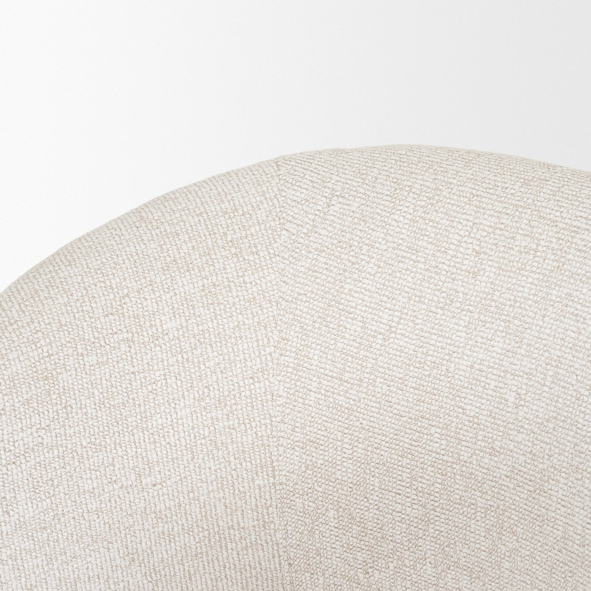 Sondra Cream Performance Fabric Upholstered Club Dining Chair from Mercana - Luna Furniture