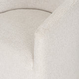 Sondra Cream Performance Fabric Upholstered Club Dining Chair from Mercana - Luna Furniture