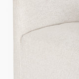Sondra Cream Performance Fabric Upholstered Club Dining Chair from Mercana - Luna Furniture