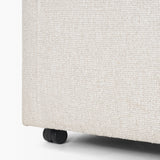 Sondra Cream Performance Fabric Upholstered Club Dining Chair from Mercana - Luna Furniture