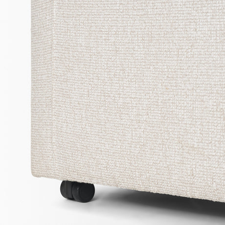 Sondra Cream Performance Fabric Upholstered Club Dining Chair from Mercana - Luna Furniture