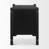 Phil Black Wood 2 Drawer Accent Cabinet from Mercana - Luna Furniture