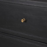 Phil Black Wood 2 Drawer Accent Cabinet from Mercana - Luna Furniture