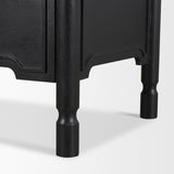 Phil Black Wood 2 Drawer Accent Cabinet from Mercana - Luna Furniture