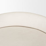 Hollyfield II Cream Fabric Seat W/ Gold Metal Base Bar Stool from Mercana - Luna Furniture