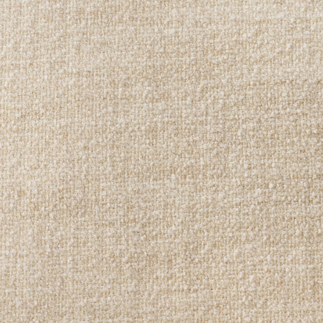 Lewis Oatmeal Fabric w/ Brown Wood Open Back Accent Chair from Mercana - Luna Furniture