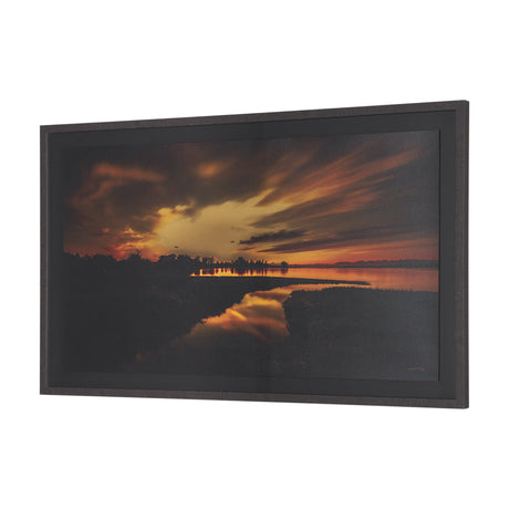 Last Light by Chad Mackay Textured FramedPhoto Print Matted Under Glass from Mercana - Luna Furniture