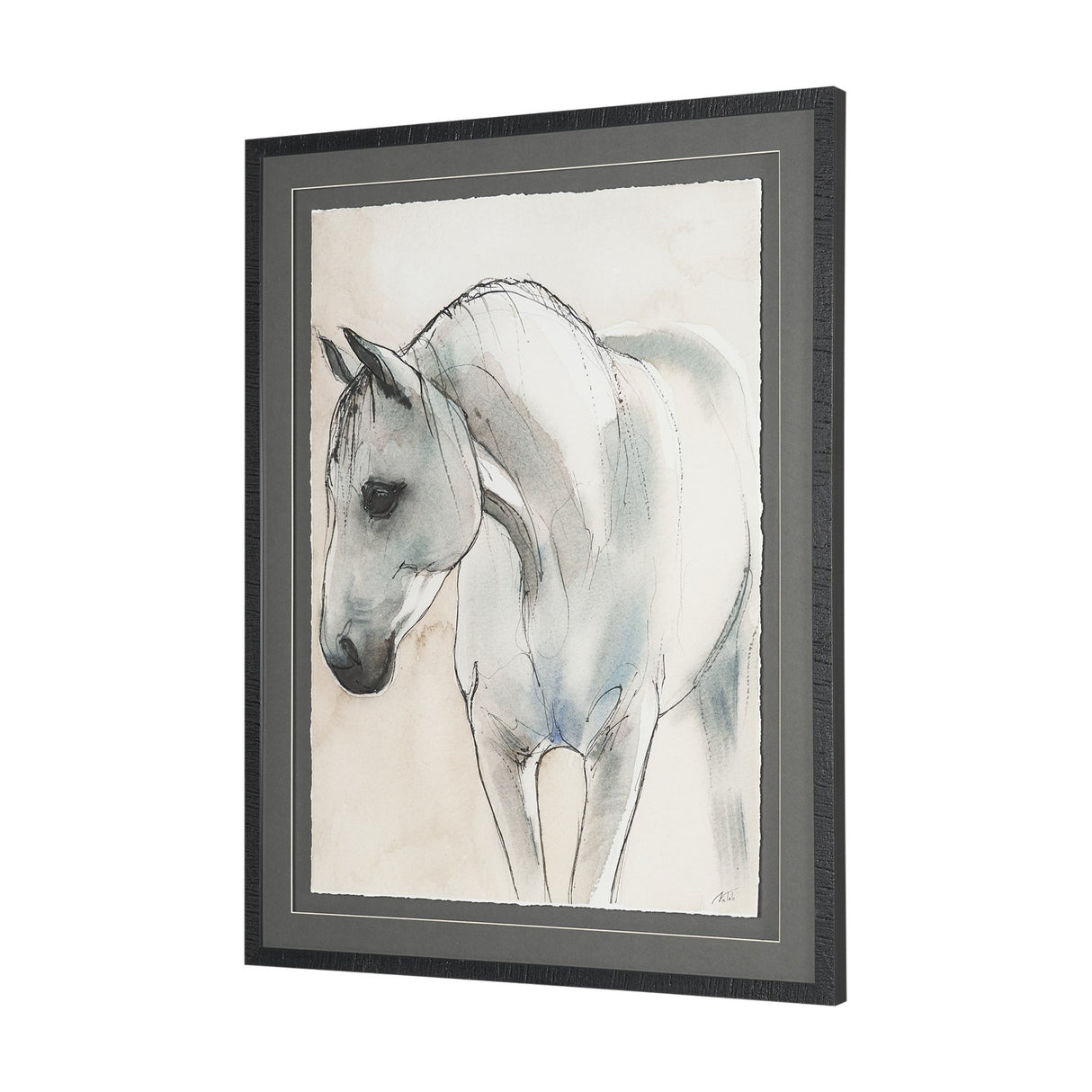 Elegant Beauties II by Mercana Studio Hand-Embellished Framed Artwork Matted Under Glass from Mercana - Luna Furniture