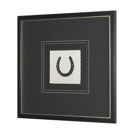 Equestrian Etching III by Mercana Studio Hand-Embellished Textured Framed Artwork Matted under Glass from Mercana - Luna Furniture