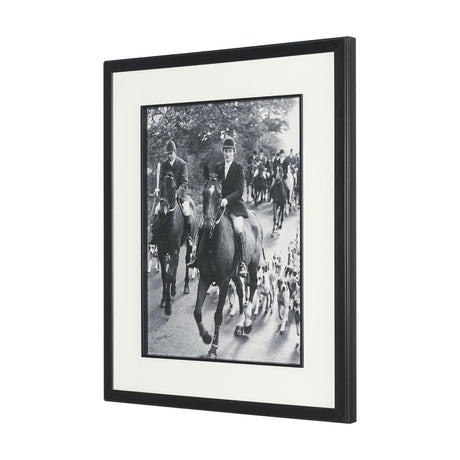 Gathering Pace by The Chelsea Collection Textured FramedPhoto Print Matted under Glass from Mercana - Luna Furniture