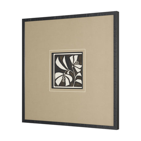 Spanish Tile Dark III by Mercana Studio Textured Framed Artwork Matted under Glass from Mercana - Luna Furniture