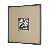 Spanish Tile Dark II by Mercana Studio Textured Framed Artwork Matted under Glass from Mercana - Luna Furniture