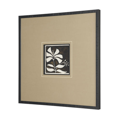Spanish Tile Dark I by Mercana Studio Textured Framed Artwork Matted under Glass from Mercana - Luna Furniture