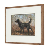 The Loyal Tracker II by Mercana Studio Textured Framed Artwork Matted under Glass from Mercana - Luna Furniture