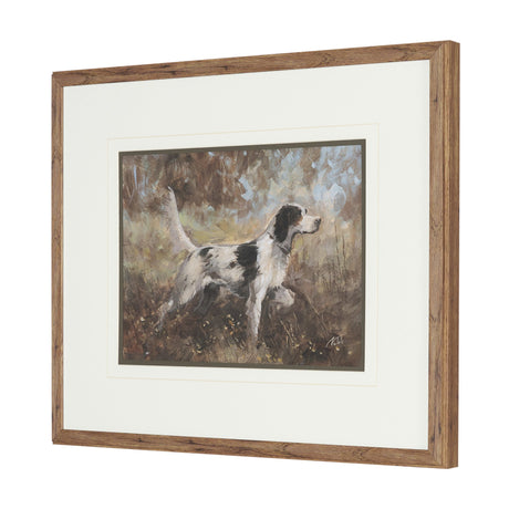 The Loyal Tracker I by Mercana Studio Textured Framed Artwork Matted under Glass from Mercana - Luna Furniture
