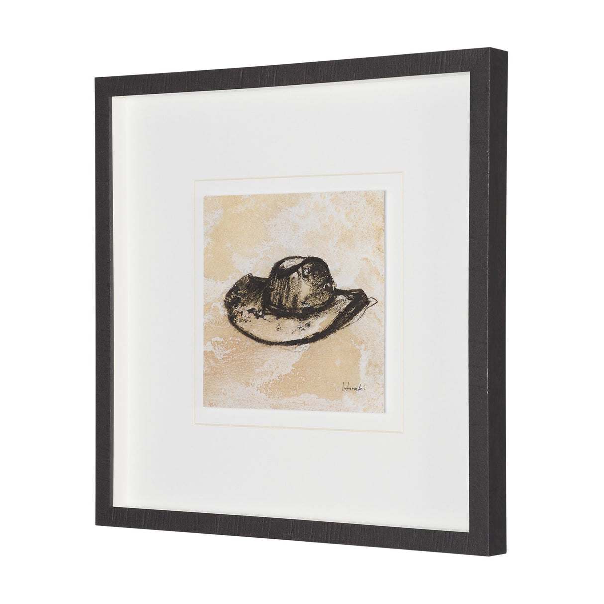 Cowboy by Mercana Studio Hand-Embellished Textured Framed Artwork Matted Under Glass from Mercana - Luna Furniture