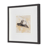 Straw by Mercana Studio Hand-Embellished Textured Framed Artwork Matted under Glass from Mercana - Luna Furniture