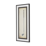 Vintage Golf Club IV by Mercana Studio Hand-Embellished Textured Framed Artwork Matted under Glass from Mercana - Luna Furniture