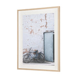 Rustic Bicycyle Scene by Shot By Clint Framed Photo Print Matted under Glass from Mercana - Luna Furniture