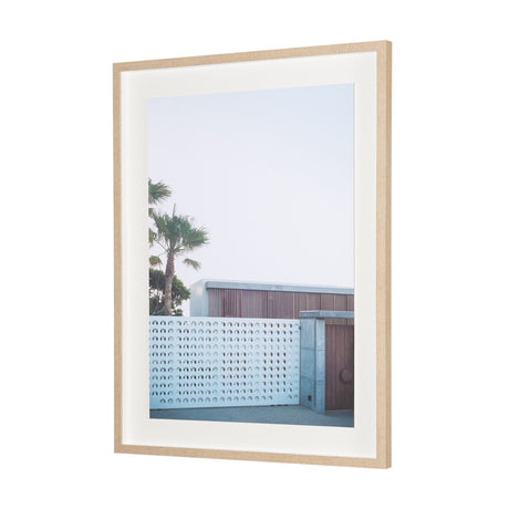 Modern Oasis View by Shot By Clint Framed Photo Print Matted Under Glass from Mercana - Luna Furniture