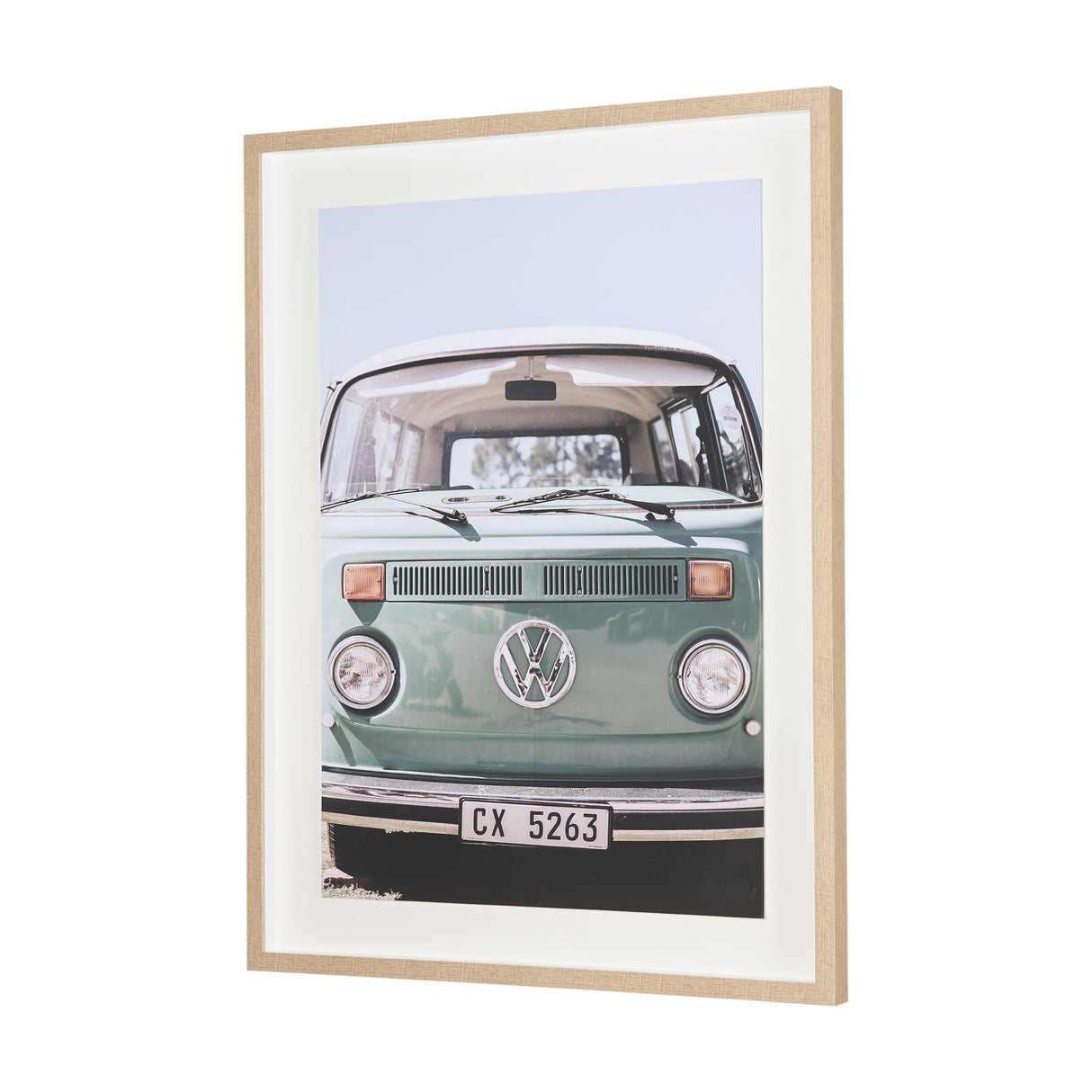 Tropical Surfboards On Beach by Andreas Magnusson Framed Photo Print Matted under Glass from Mercana - Luna Furniture