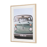 Tropical Surfboards On Beach by Andreas Magnusson Framed Photo Print Matted under Glass from Mercana - Luna Furniture