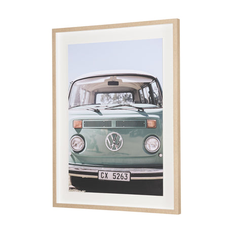 Tropical Surfboards On Beach by Andreas Magnusson Framed Photo Print Matted under Glass from Mercana - Luna Furniture