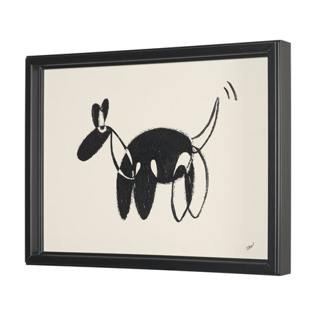 The Goodest Boy by Cristina Bartl Villa Hand-Embellished Textured Framed Artwork from Mercana - Luna Furniture