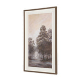 Peaceful Forest I by Mercana Studio Hand-Embellished Textured Framed Artwork Matted under Glass from Mercana - Luna Furniture