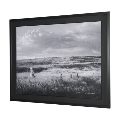 Fence Line Flight I by R. Christopher Vest Textured FramedPhoto Print Matted under Glass from Mercana - Luna Furniture