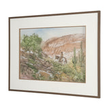 Red Rock Country I by Mercana Studio Hand-Embellished Framed Artwork Matted under Glass from Mercana - Luna Furniture