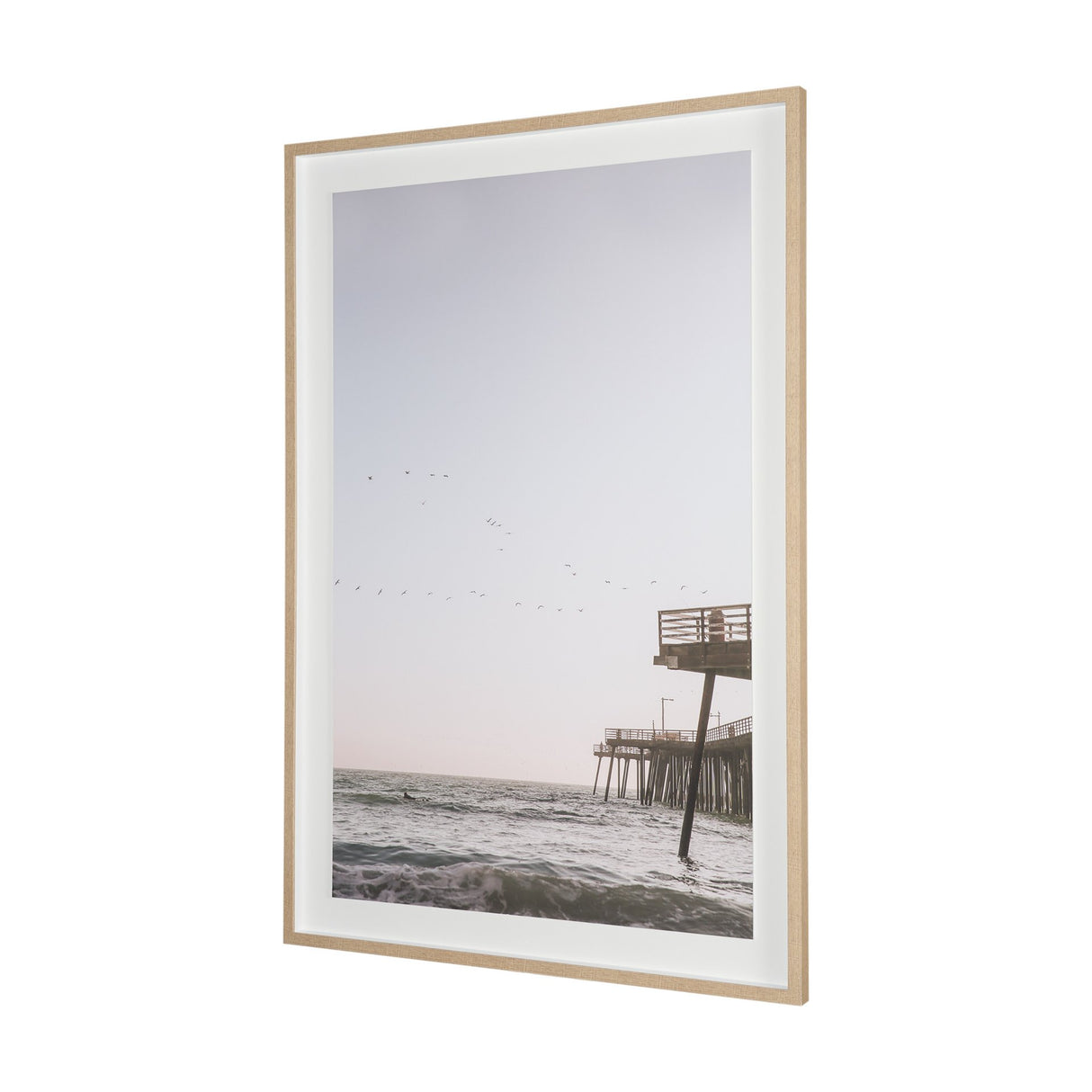 Seaside Serenity by Shot By Clint Framed Photo Print Matted under Glass from Mercana - Luna Furniture