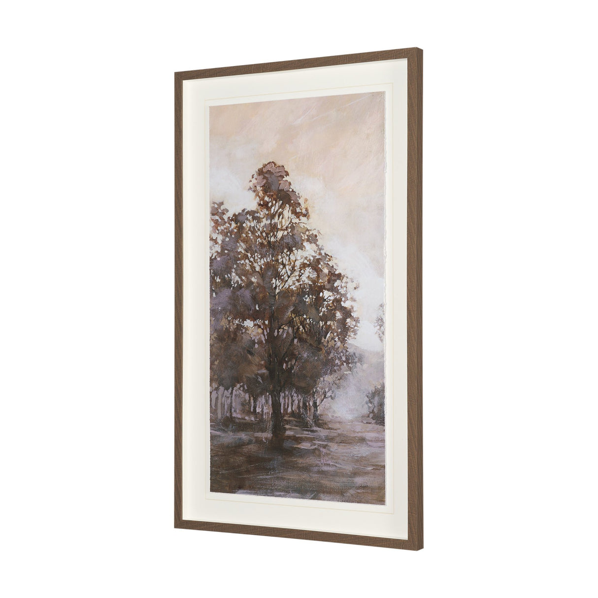 Peaceful Forest II by Mercana Studio Hand-Embellished Textured Framed Artwork Matted under Glass from Mercana - Luna Furniture