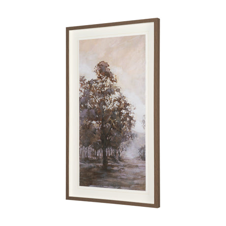 Peaceful Forest II by Mercana Studio Hand-Embellished Textured Framed Artwork Matted under Glass from Mercana - Luna Furniture
