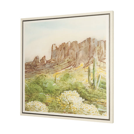 Cactus Country I by Mercana Studio Hand-Embellished Textured Framed Canvas Artwork from Mercana - Luna Furniture