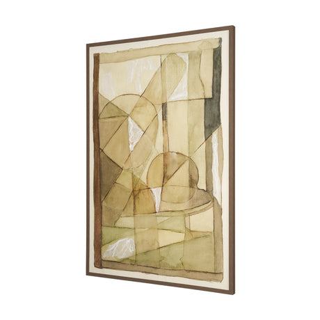 Between Tones I by Mercana Studio Hand-Embellished Textured Framed Canvas Artwork from Mercana - Luna Furniture